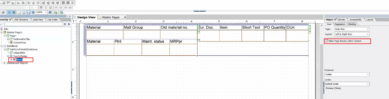 29.Adobe Form_Table_操作完成